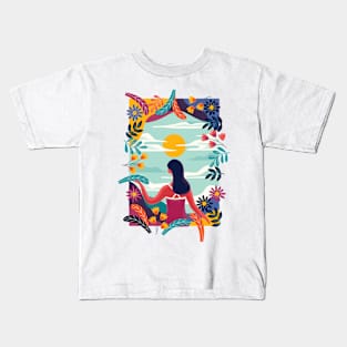 Spring Theme Season Kids T-Shirt